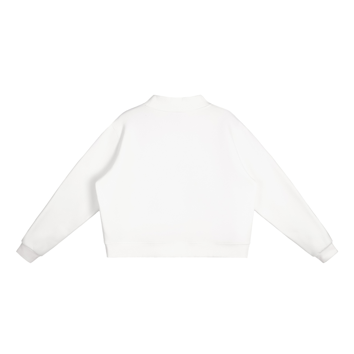 Essential Fleece Mock-Neck Crew Sweatshirt - Image 5