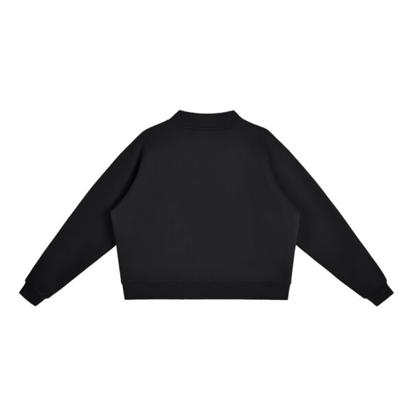 Essential Fleece Mock-Neck Crew Sweatshirt - Image 3