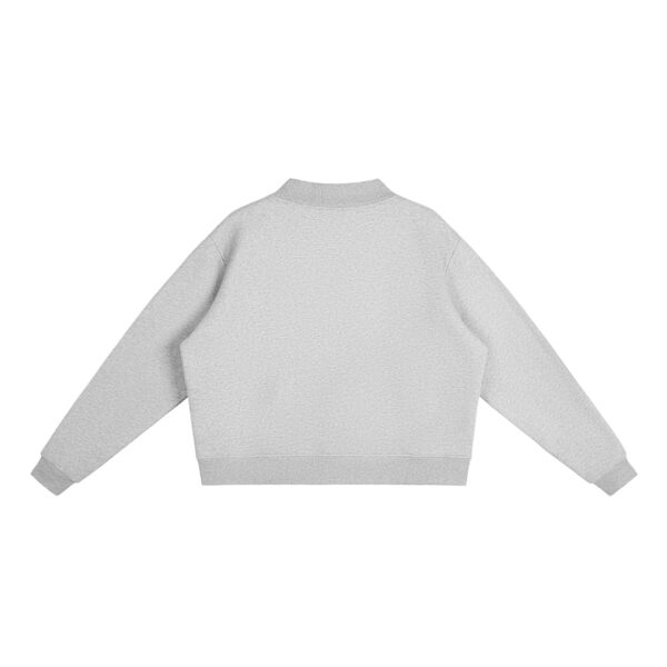 Essential Fleece Mock-Neck Crew Sweatshirt - Image 7