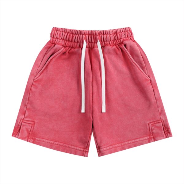 Kids’ Premium Snow Washed Essential Shorts - Image 5