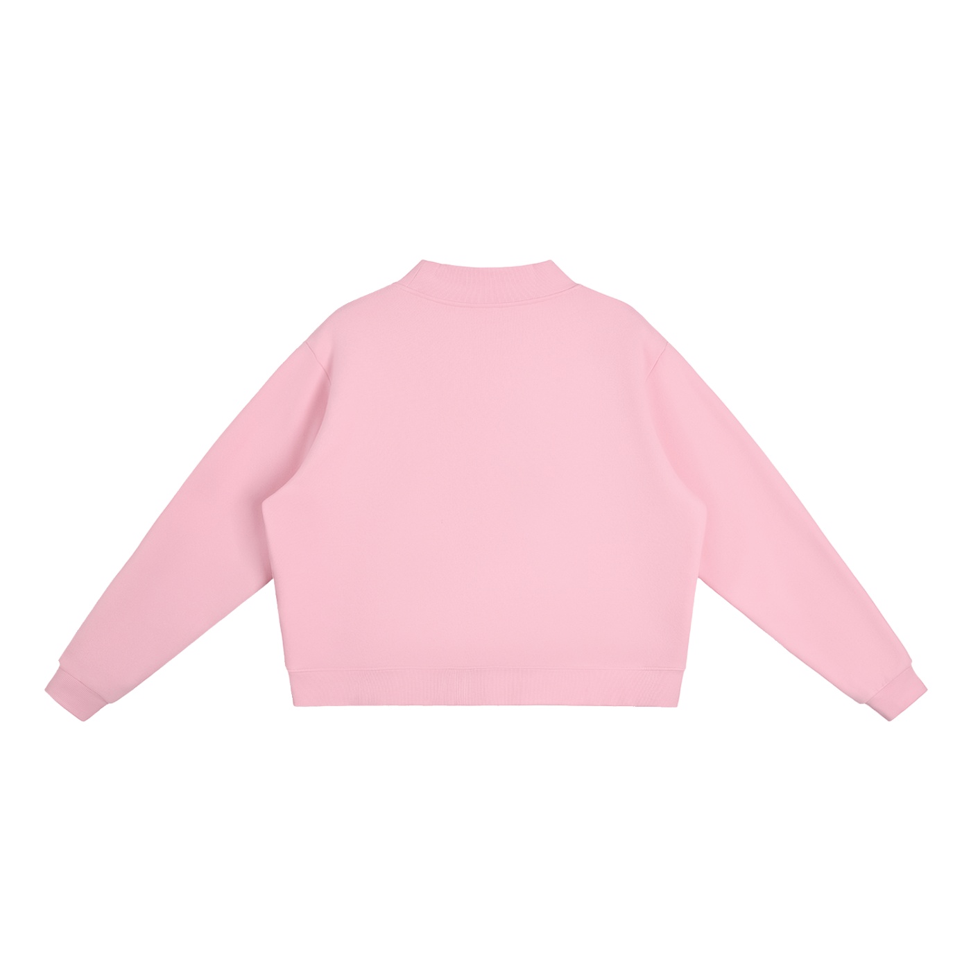Essential Fleece Mock-Neck Crew Sweatshirt - Image 9