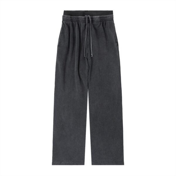 Vintage Washed Waist Pants - Image 12