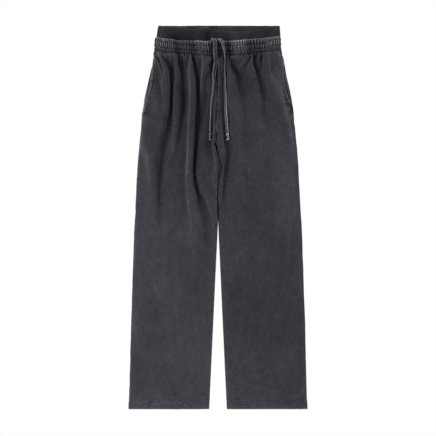 Vintage Washed Waist Pants - Image 12