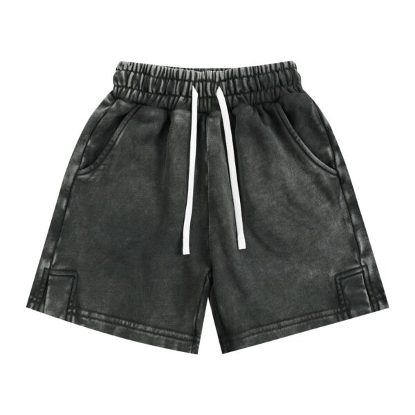 Kids’ Premium Snow Washed Essential Shorts - Image 9