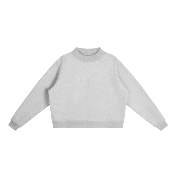 Essential Fleece Mock-Neck Crew Sweatshirt - Image 6