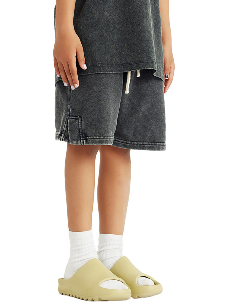 Kids’ Premium Snow Washed Essential Shorts