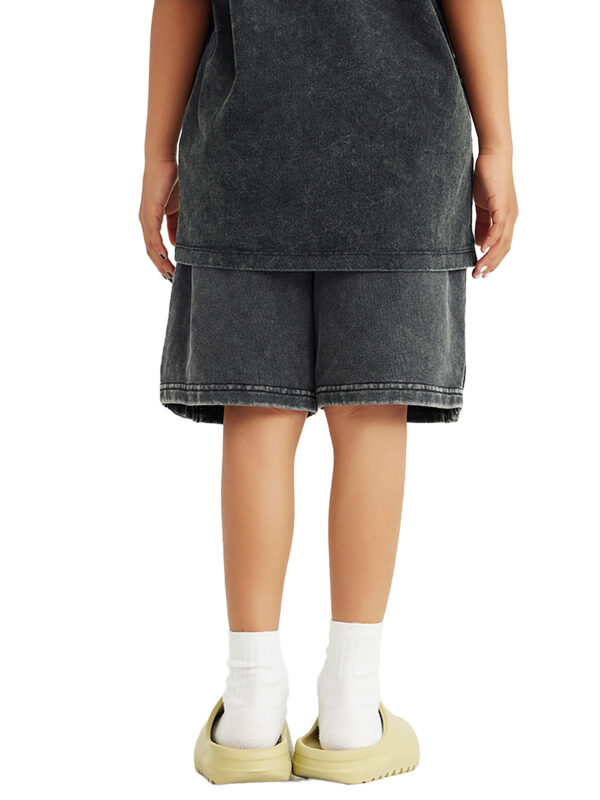 Kids’ Premium Snow Washed Essential Shorts - Image 15
