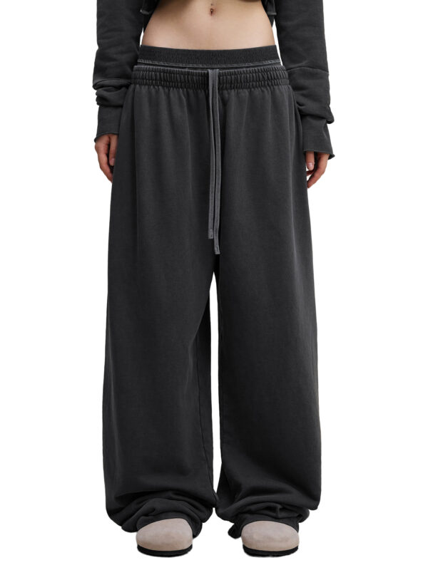 Vintage Washed Waist Pants - Image 11