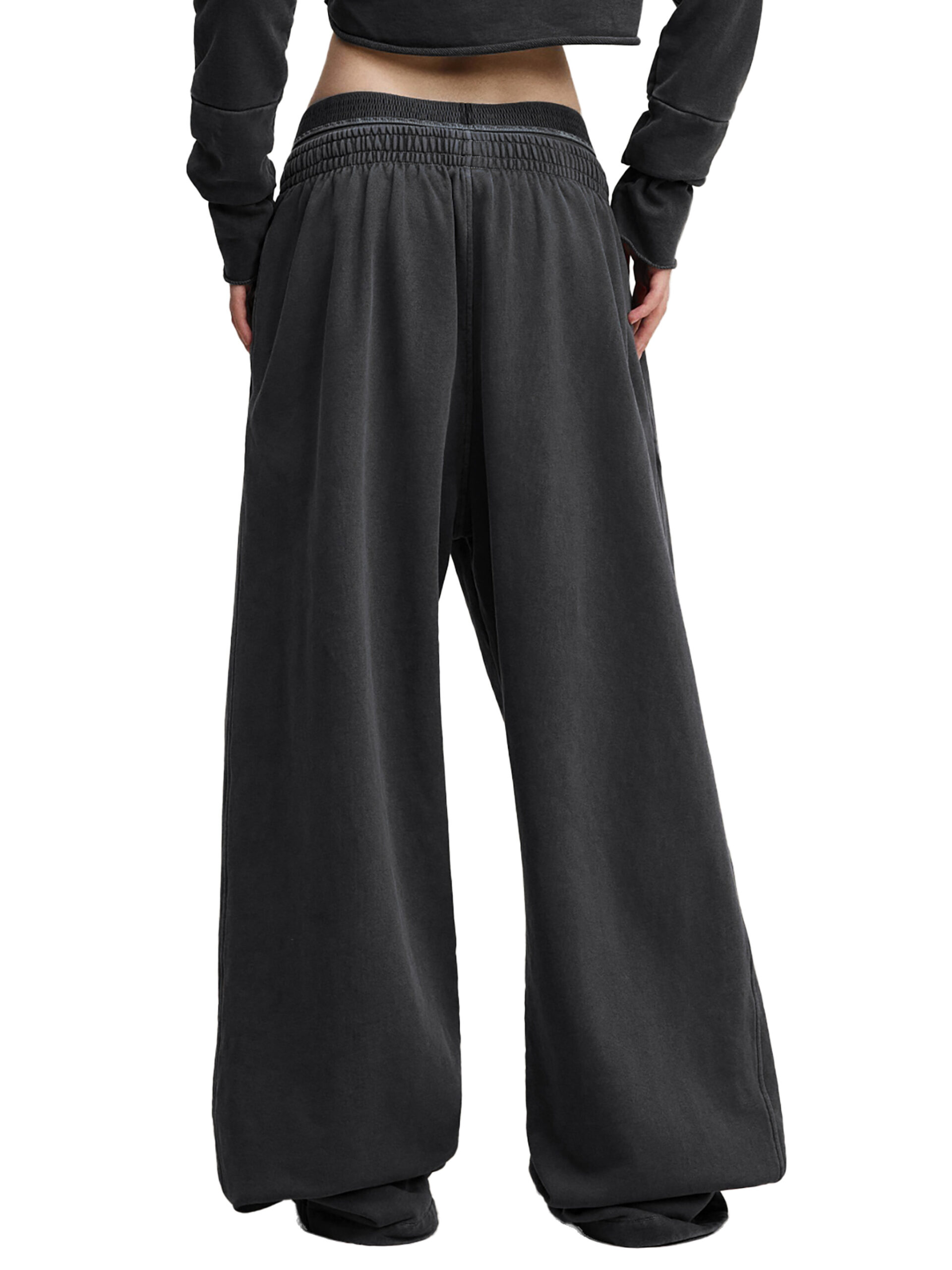 Vintage Washed Waist Pants - Image 13
