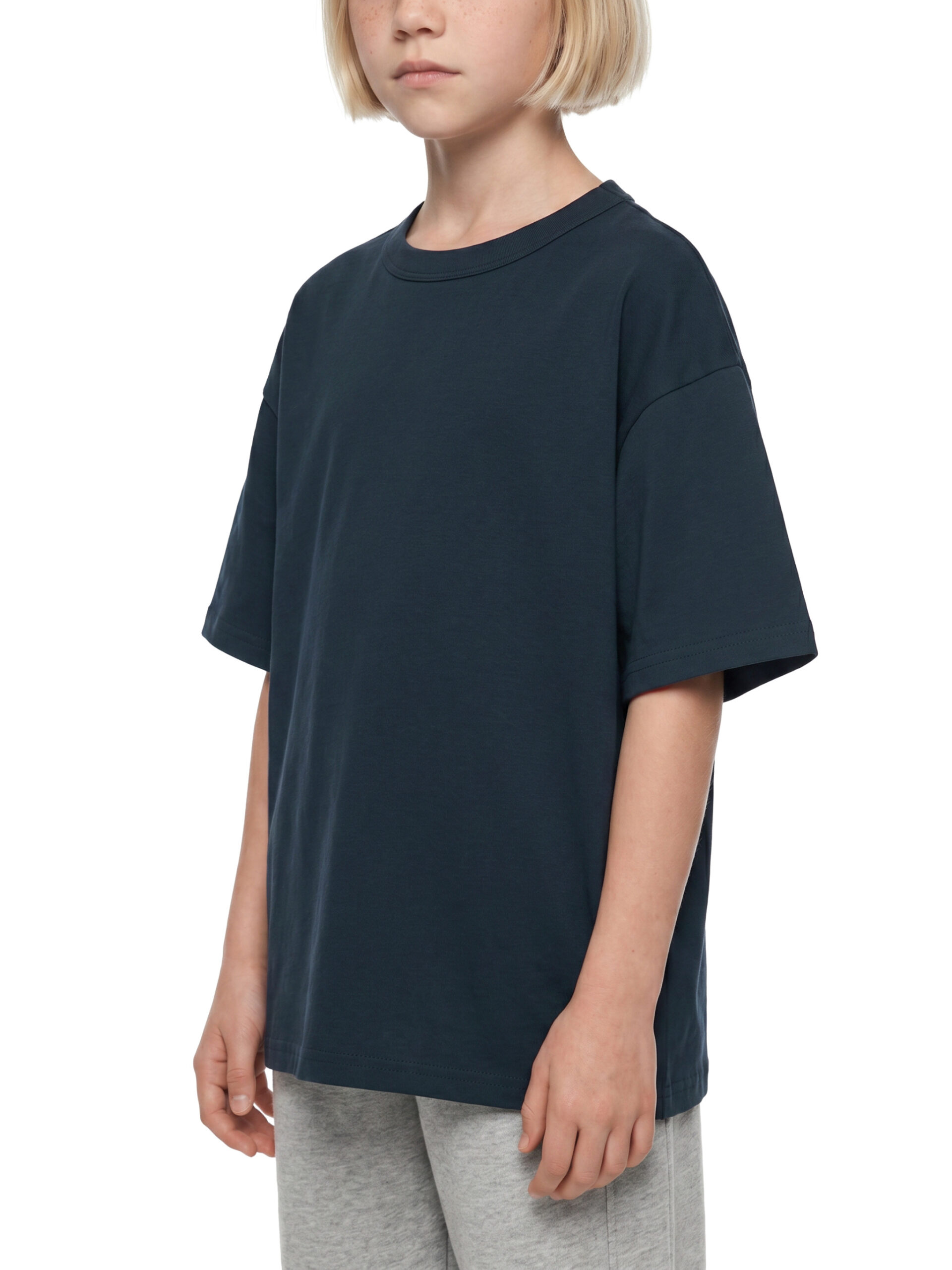 Kid's Loose Fit Drop Shoulder T-Shirt - Image 15