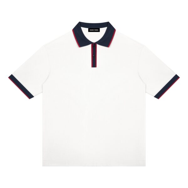 Color Block Polo Shirt - Image 3
