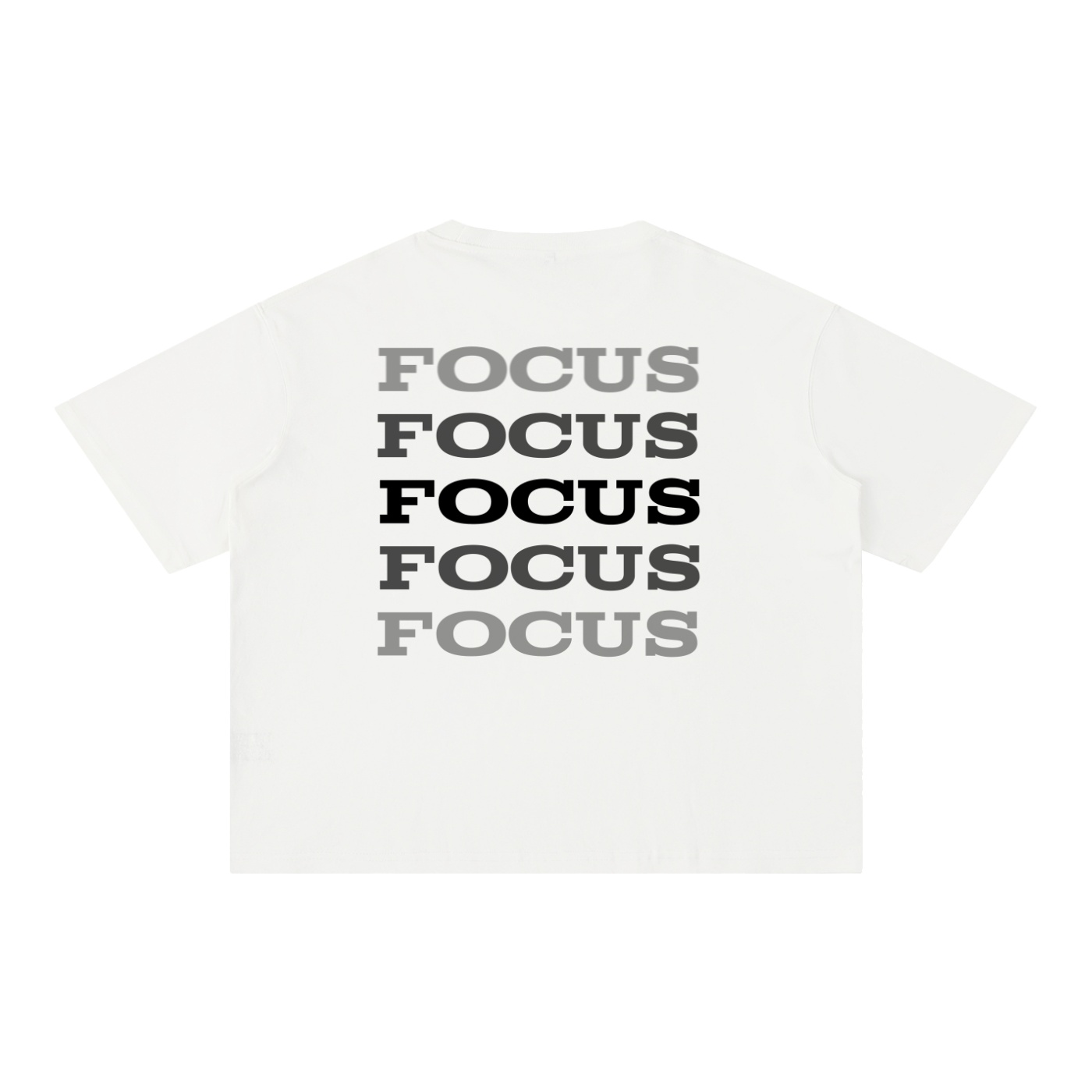 Mineral Wash Boxy Cotton T-Shirt: Light Tee - Image 10