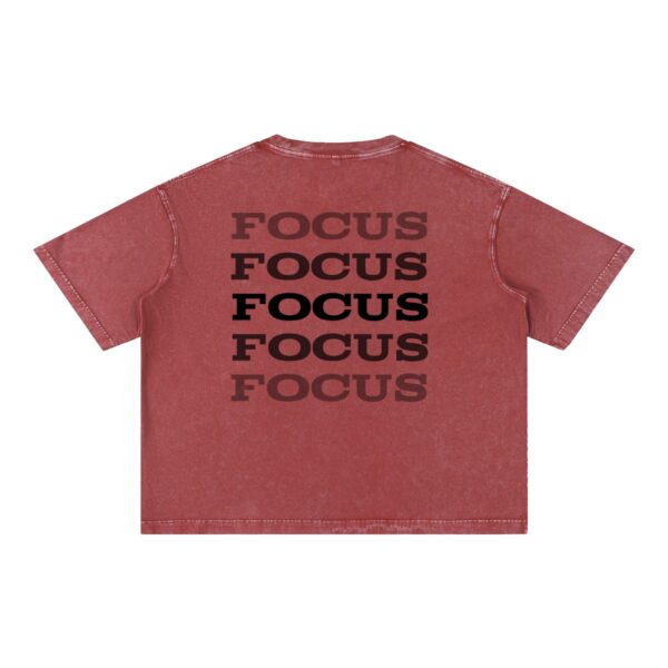Mineral Wash Boxy Cotton T-Shirt: Light Tee - Image 16