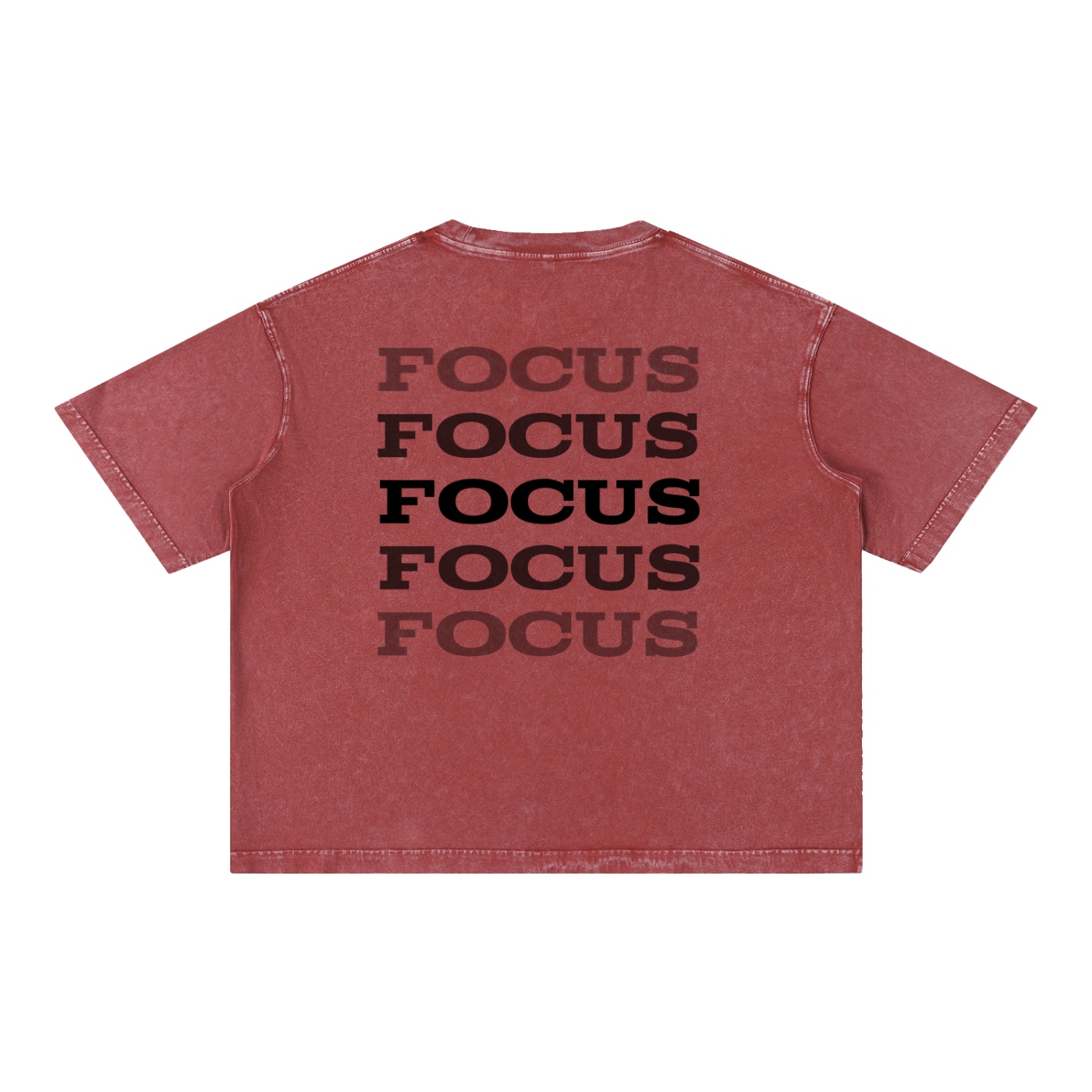 Mineral Wash Boxy Cotton T-Shirt: Light Tee - Image 16