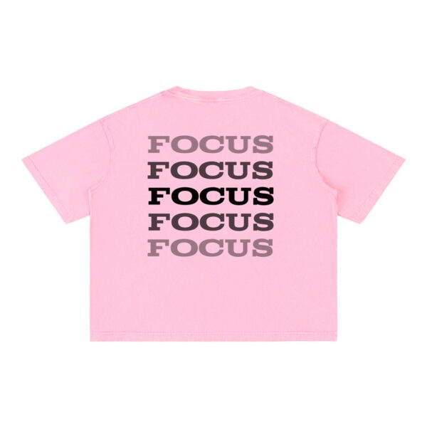 Mineral Wash Boxy Cotton T-Shirt: Light Tee - Image 12