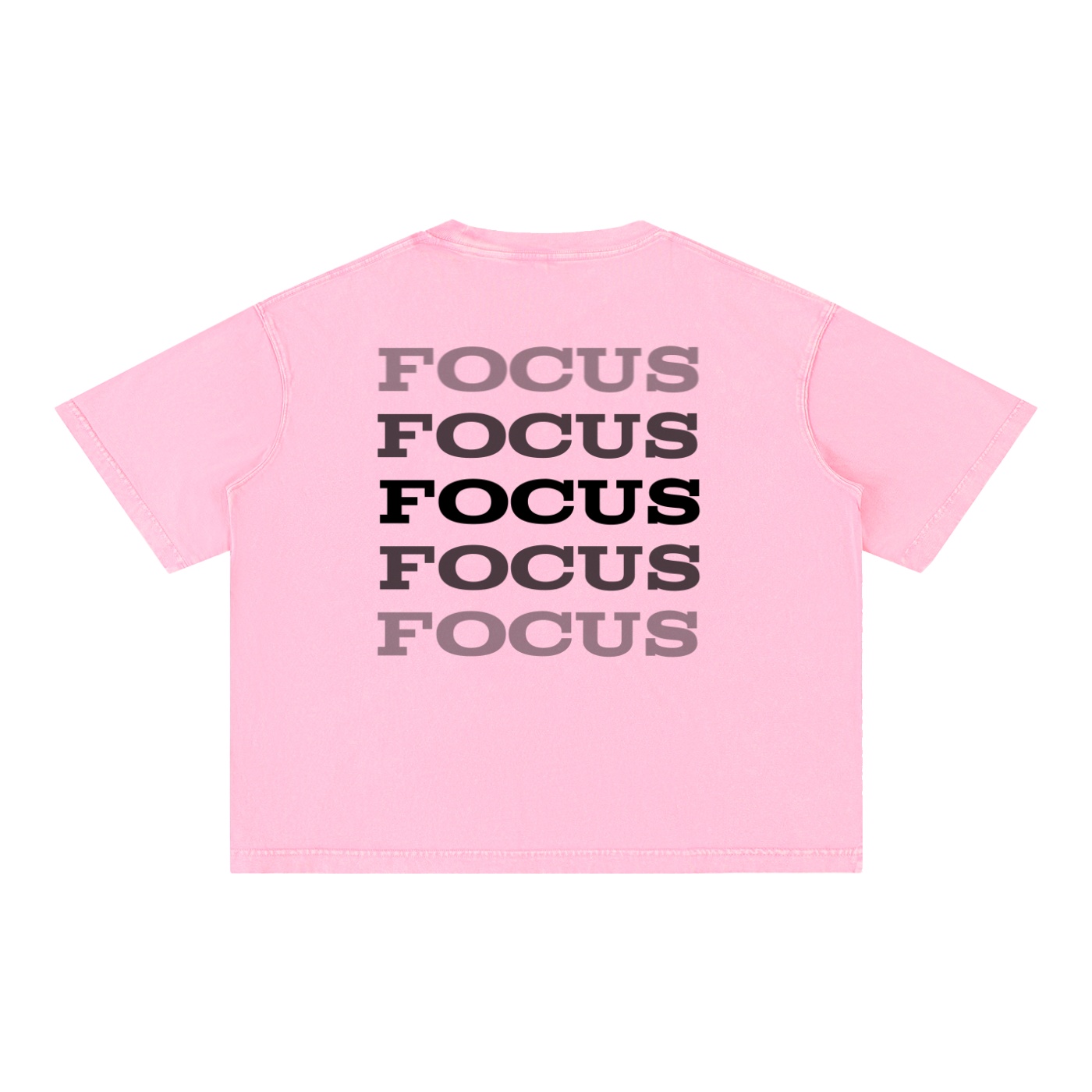 Mineral Wash Boxy Cotton T-Shirt: Light Tee - Image 12