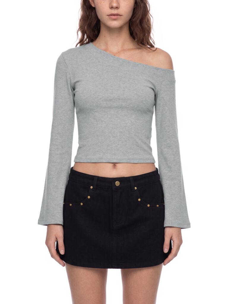 Women's Off Shoulder Bell Sleeve T-Shirt